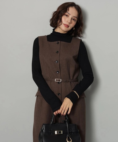 フロントボタンIラインワンピース（ワンピース）｜Arpege story