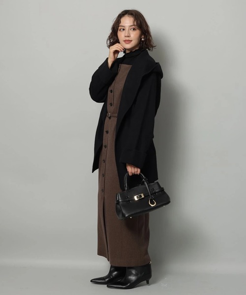 新品 アルページュストーリー フロントボタン Iライン ワンピース ジャンスカ フロントボタンIラインワンピース | ワンピース | Arpege story