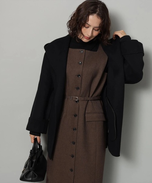 フロントボタンIラインワンピース（ワンピース）｜Arpege story