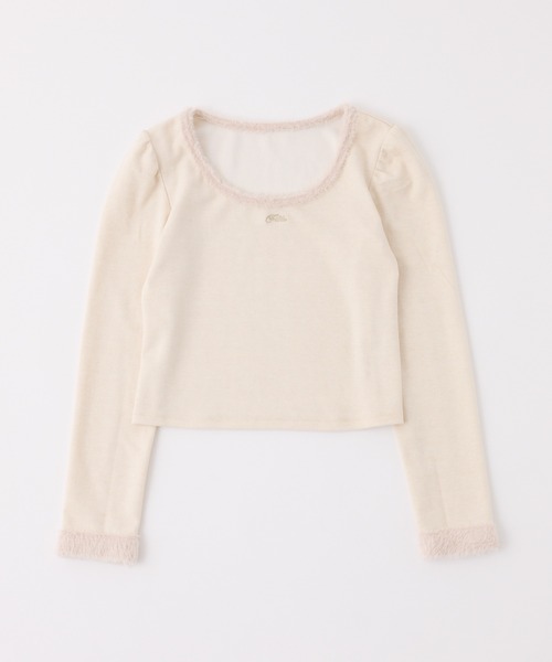 one after another NICE CLAUP（ワンアフターアナザーナイスクラップ）の「シュシュセットトップス（Tシャツ/カットソー・レディース・ブラウン/ブラック/アイボリー・FREE）」の8枚目の写真