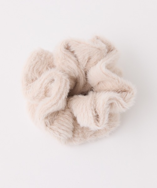 one after another NICE CLAUP（ワンアフターアナザーナイスクラップ）の「シュシュセットトップス（Tシャツ/カットソー・レディース・ブラウン/ブラック/アイボリー・FREE）」の9枚目の写真