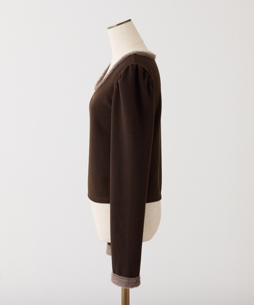 one after another NICE CLAUP（ワンアフターアナザーナイスクラップ）の「シュシュセットトップス（Tシャツ/カットソー・レディース・ブラウン/ブラック/アイボリー・FREE）」の11枚目の写真