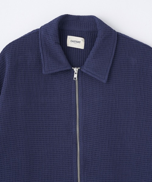 styles（スタイルス）の「CASTART KNIT 25SSpirea（ニット/セーター・メンズ・オフホワイト/ネイビー・M/L）」の4枚目の写真