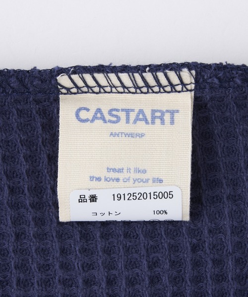 styles（スタイルス）の「CASTART KNIT 25SSpirea（ニット/セーター・メンズ・オフホワイト/ネイビー・M/L）」の8枚目の写真