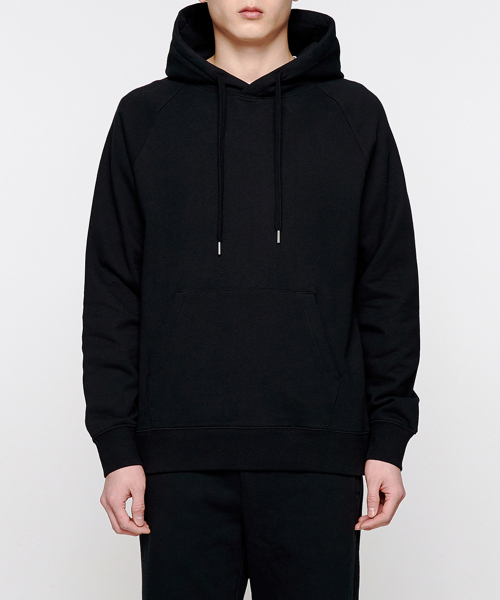 MUSINSA STANDARD（ムシンサスタンダード）の「パーカースウェットシャツ[ブラック]（パーカー・メンズ・その他・XX-LARGE/XXX-LARGE/SMALL/MEDIUM/LARGE/X-LARGE）」の2枚目の写真