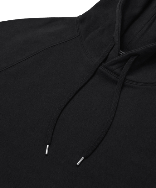 MUSINSA STANDARD（ムシンサスタンダード）の「パーカースウェットシャツ[ブラック]（パーカー・メンズ・その他・XX-LARGE/XXX-LARGE/SMALL/MEDIUM/LARGE/X-LARGE）」の7枚目の写真