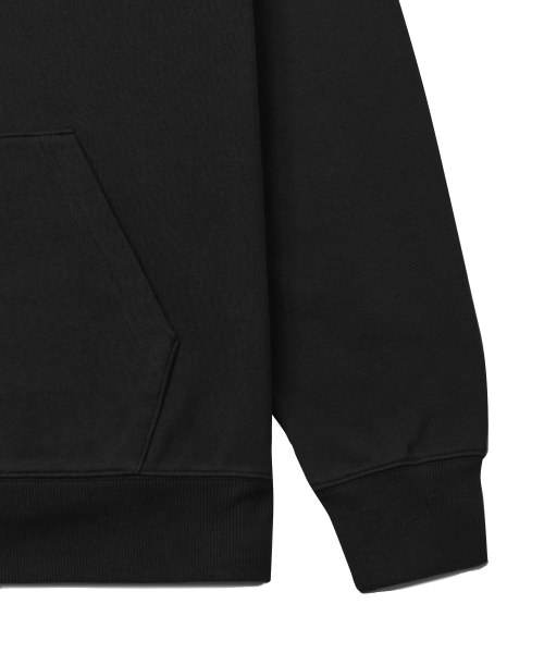 MUSINSA STANDARD（ムシンサスタンダード）の「パーカースウェットシャツ[ブラック]（パーカー・メンズ・その他・XX-LARGE/XXX-LARGE/SMALL/MEDIUM/LARGE/X-LARGE）」の9枚目の写真