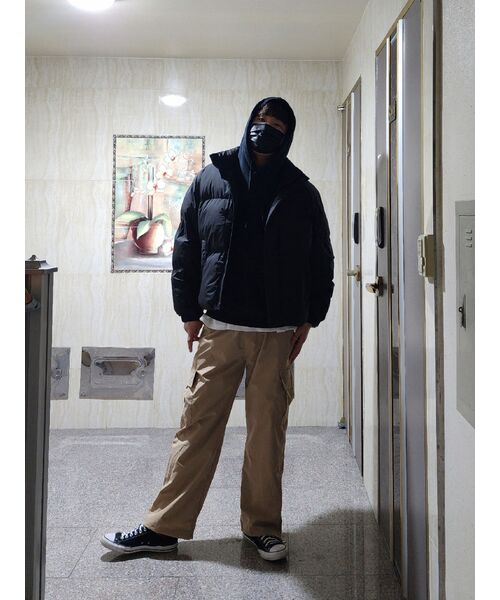 MUSINSA STANDARD（ムシンサスタンダード）の「パーカースウェットシャツ[ブラック]（パーカー・メンズ・その他・XX-LARGE/XXX-LARGE/SMALL/MEDIUM/LARGE/X-LARGE）」の15枚目の写真