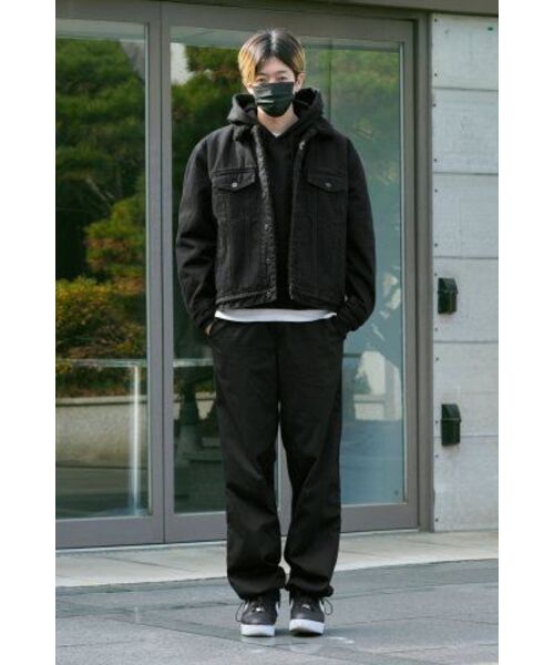 MUSINSA STANDARD（ムシンサスタンダード）の「パーカースウェットシャツ[ブラック]（パーカー・メンズ・その他・XX-LARGE/XXX-LARGE/SMALL/MEDIUM/LARGE/X-LARGE）」の20枚目の写真