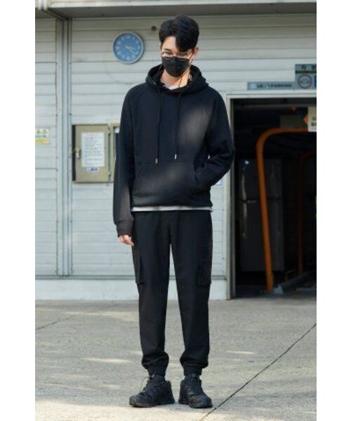 MUSINSA STANDARD（ムシンサスタンダード）の「パーカースウェットシャツ[ブラック]（パーカー・メンズ・その他・XX-LARGE/XXX-LARGE/SMALL/MEDIUM/LARGE/X-LARGE）」の21枚目の写真
