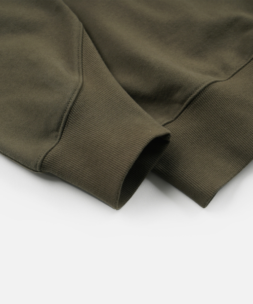 FRIZMWORKS(フリズムワークス)の「ARMY AIRFIELD SWEATSHIRT _ OLIVE(スウェット・メンズ・その他・SMALL/MEDIUM/LARGE/X-LARGE)」の5枚目の写真