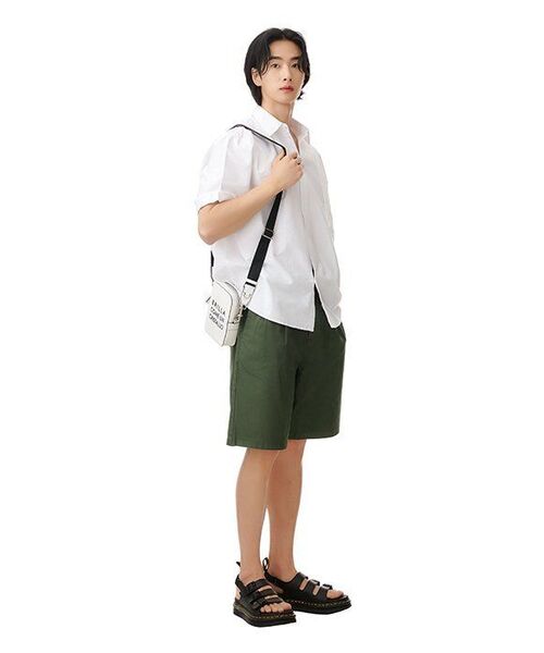 MUSINSA STANDARD（ムシンサスタンダード）の「コットングルカショーツ [カーキ]（その他パンツ・メンズ・その他・30/31/27/28/29/32/33/34/36/38）」の9枚目の写真