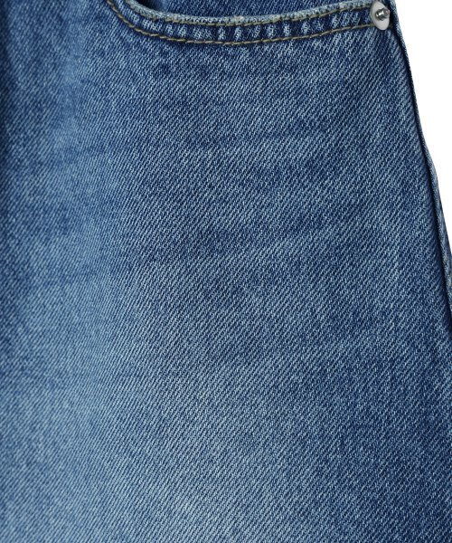 YOUHEE(ユヒ)の「YOUHEE LETTERING DENIM MINI SKIRT BLUE(スカート・レディース・その他・MEDIUM)」の7枚目の写真
