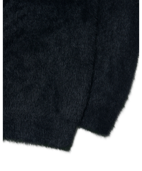 NOMANUAL(NOMANUAL)の「FUZZ HAIRY KNIT - BLACK(ニット/セーター・レディース・その他・X-LARGE/SMALL/MEDIUM/LARGE)」の5枚目の写真