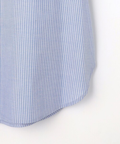 J.PRESS（ジェイプレス）の「【WEB限定カラーあり・2way】エステネージュ TYPEWRITER STRIPE シャツ（シャツ/ブラウス・レディース・ホワイト系/サックスブルー系1/ネイビー系1・11/9）」の13枚目の写真