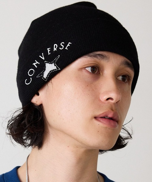 セール】CONVERSE/コンバース WOOL WATCH 刺繍ロゴ ウールニット