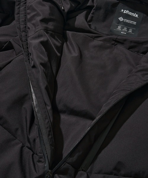 +phenix（プラスフェニックス）の「【+phenix / プラスフェニックス】別注 ゴアテックス ダウンジャケット / GORE-TEX DOWN JACKET（ダウンジャケット/コート・メンズ・ネイビー/ブラック・SMALL/MEDIUM/LARGE/X-LARGE）」の8枚目の写真