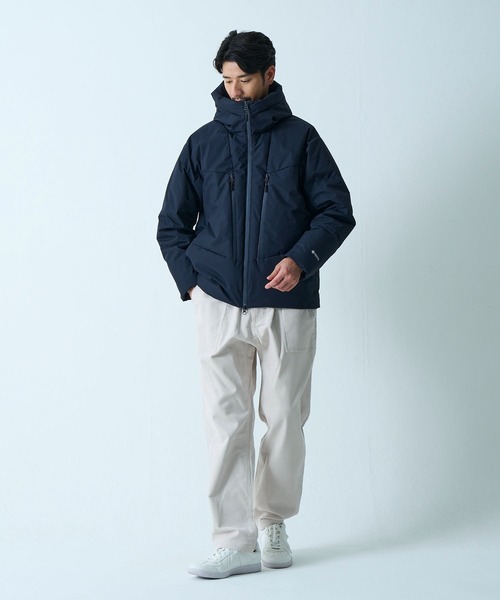 +phenix（プラスフェニックス）の「【+phenix / プラスフェニックス】別注 ゴアテックス ダウンジャケット / GORE-TEX DOWN JACKET（ダウンジャケット/コート・メンズ・ネイビー/ブラック・SMALL/MEDIUM/LARGE/X-LARGE）」の14枚目の写真