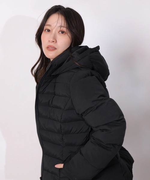 ウエストマークミディパフィーコート（ダウンジャケット/コート