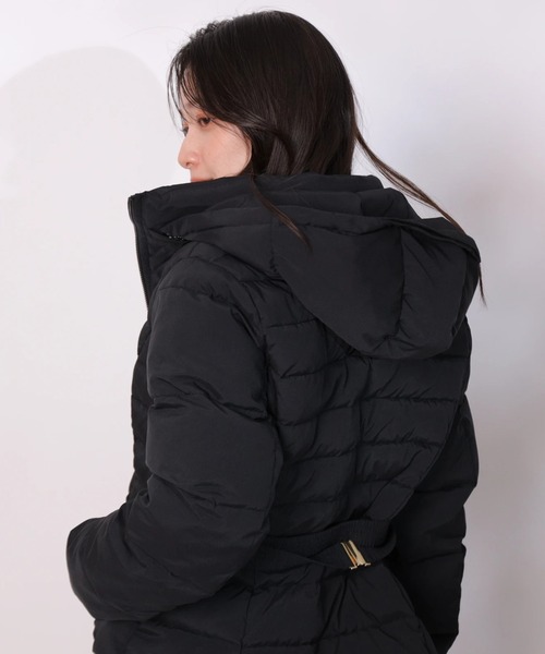 ウエストマークミディパフィーコート（ダウンジャケット/コート
