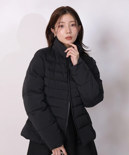ウエストマークミディパフィーコート（ダウンジャケット/コート