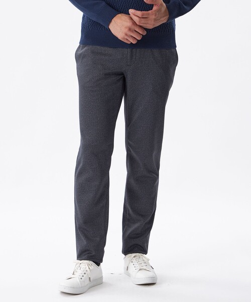 EPOCA UOMO(エポカウォモ)の「コーデュラナイロンツイードパンツ(その他パンツ・メンズ・ネイビー/ブラック・48/46)」の2枚目の写真