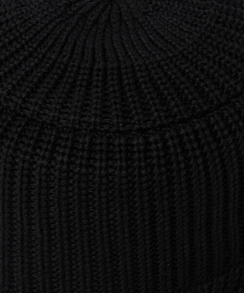 green label relaxing(グリーンレーベルリラクシング)の「GLR ニット バケットハット(ハット・メンズ・ナチュラル/ブラック/ワイン・FREE)」の10枚目の写真