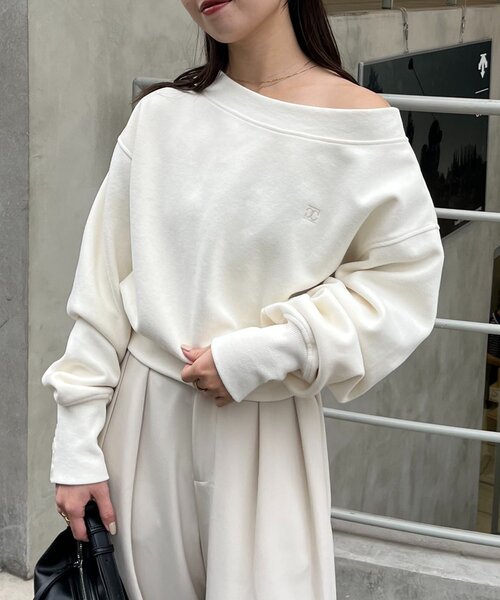 セール】1ポイントボンディングスウェット（Tシャツ/カットソー