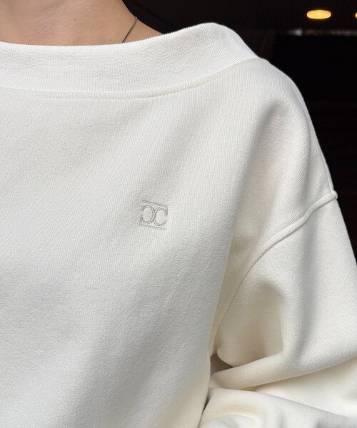 1ポイントボンディングスウェット（Tシャツ/カットソー）｜CAPRICIEUX