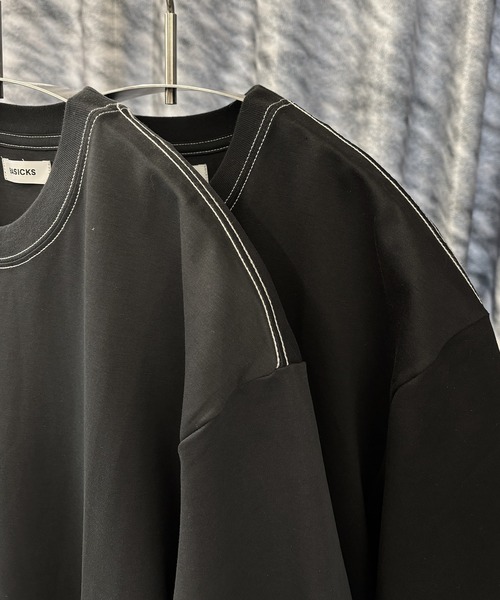 BASICKS(ベイシックス)の「Signature Organic T-shirt(Tシャツ/カットソー・レディース・ブラック/ブラック系その他2・M/S)」の6枚目の写真