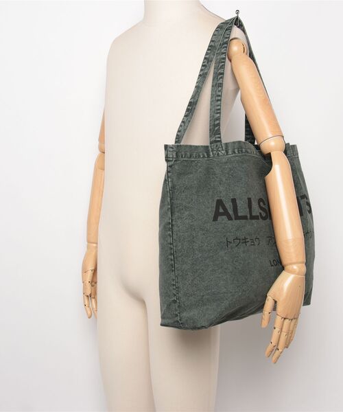 ALLSAINTS（オールセインツ）の「ALLSAINTS UNDERGROUND TOTE（トートバッグ・メンズ・ダークグリーン・FREE）」の11枚目の写真
