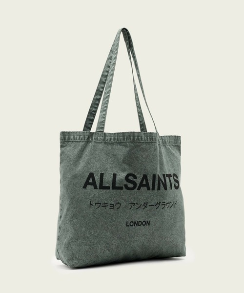 ALLSAINTS（オールセインツ）の「ALLSAINTS UNDERGROUND TOTE（トートバッグ・メンズ・ダークグリーン・FREE）」の5枚目の写真