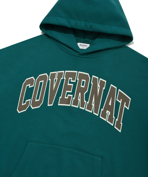 COVERNAT(カバーナット)の「アーチロゴドロップフィットフードパーカーターコイズ(パーカー・レディース・その他・SMALL/MEDIUM/LARGE)」の6枚目の写真
