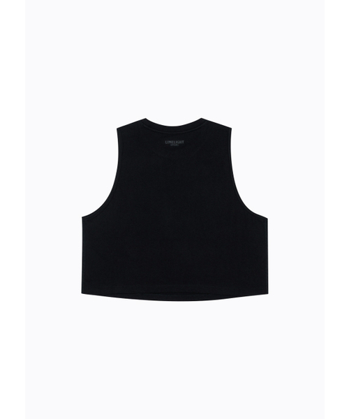 LIMELIGHT APPAREL(ライムライトアパレル)の「ライムライト クロップスリーブレスウーマン (ブラック/グレー)(Tシャツ/カットソー・レディース・その他・SMALL/MEDIUM/LARGE)」の3枚目の写真