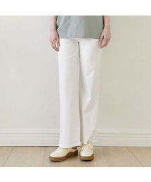 SLOWLOLLI（スローローリ）の「Dying straight pants - Ivory（その他パンツ・レディース）」