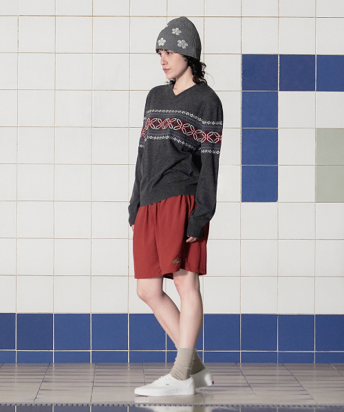 UNALLOYED(アナロイド)の「クローバーアーガイルVネックニット / チャコール(ニット/セーター・メンズ・その他・LARGE/MEDIUM)」の5枚目の写真