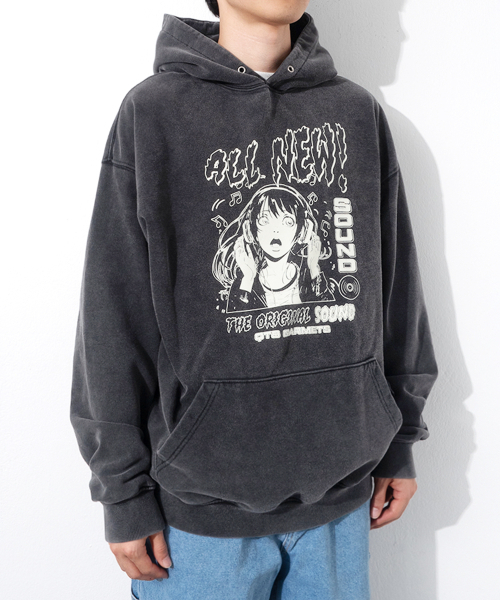 QT8 GARMENTS（キューティーエイトガーメント）の「RG All New SP Washed Hoodie (Black)（パーカー・レディース・その他・LARGE/X-LARGE/MEDIUM）」の2枚目の写真