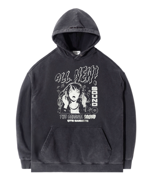 QT8 GARMENTS（キューティーエイトガーメント）の「RG All New SP Washed Hoodie (Black)（パーカー・レディース・その他・LARGE/X-LARGE/MEDIUM）」の3枚目の写真