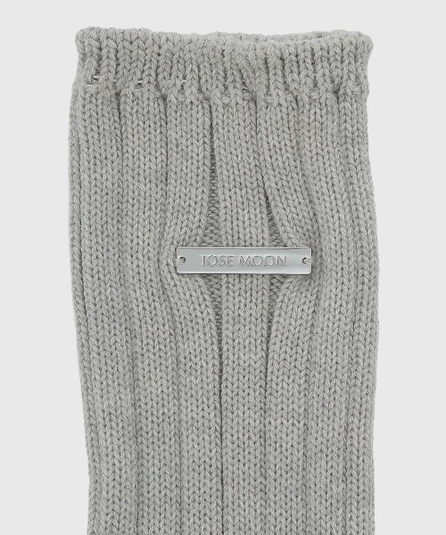 JOSE MOON（ジョゼムーン）の「JOSE MOON SOCKS　PL/ジョゼムーンソックス（ソックス/靴下・レディース・ホワイト/グレー・FREE）」の4枚目の写真