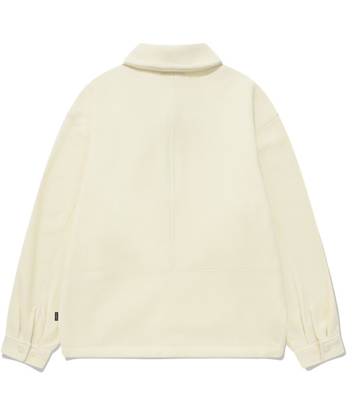 COVERNAT(カバーナット)の「フリースハーフジップアイボリー(その他アウター・レディース・その他・LARGE/MEDIUM/X-LARGE/SMALL)」の2枚目の写真