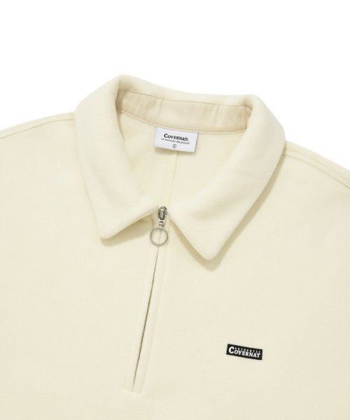 COVERNAT(カバーナット)の「フリースハーフジップアイボリー(その他アウター・レディース・その他・LARGE/MEDIUM/X-LARGE/SMALL)」の3枚目の写真