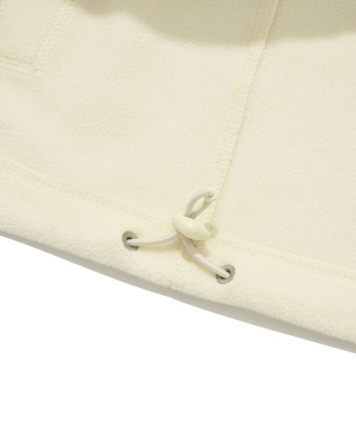 COVERNAT(カバーナット)の「フリースハーフジップアイボリー(その他アウター・レディース・その他・LARGE/MEDIUM/X-LARGE/SMALL)」の7枚目の写真