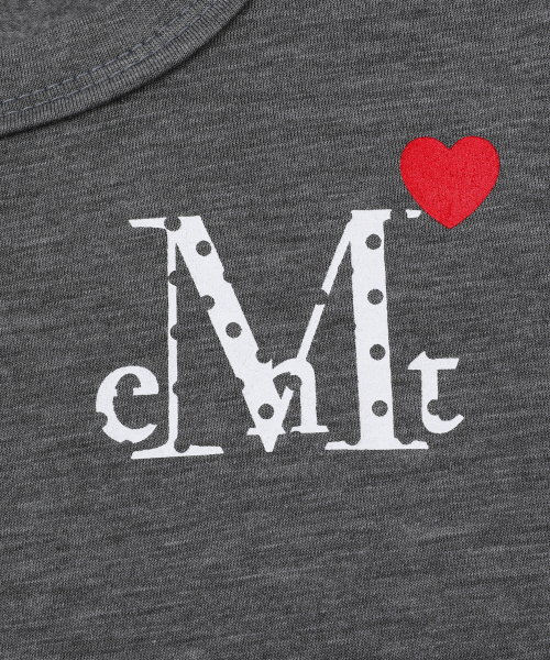 MUCENT（ムセント）の「ラブリッツミニハートロゴUネックロングスリーブTシャツ（4カラー）（Tシャツ/カットソー・レディース・ホワイト/ブラック/グレー/チャコール・FREE）」の15枚目の写真