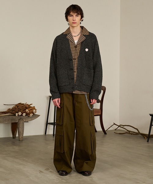 Forte(フォルテ)(フォルテ)の「Double Pocket Cargo Pants/ダブルポケットカーゴパンツ(カーゴパンツ・メンズ・ブラック/カーキ・MEDIUM/LARGE)」の18枚目の写真