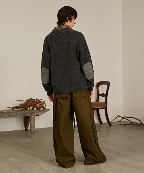 Forte(フォルテ)(フォルテ)の「Double Pocket Cargo Pants/ダブルポケットカーゴパンツ(カーゴパンツ・メンズ・ブラック/カーキ・MEDIUM/LARGE)」の20枚目の写真