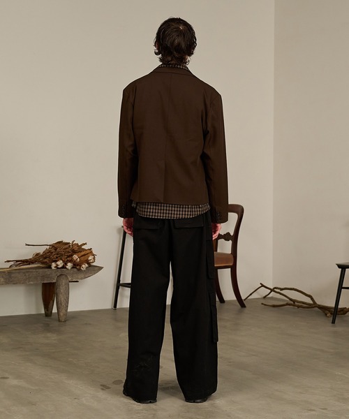 Forte(フォルテ)(フォルテ)の「Double Pocket Cargo Pants/ダブルポケットカーゴパンツ(カーゴパンツ・メンズ・ブラック/カーキ・MEDIUM/LARGE)」の9枚目の写真