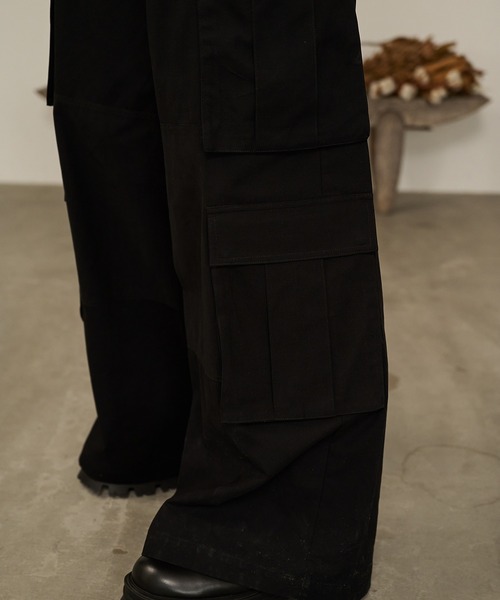 Forte(フォルテ)(フォルテ)の「Double Pocket Cargo Pants/ダブルポケットカーゴパンツ(カーゴパンツ・メンズ・ブラック/カーキ・MEDIUM/LARGE)」の14枚目の写真