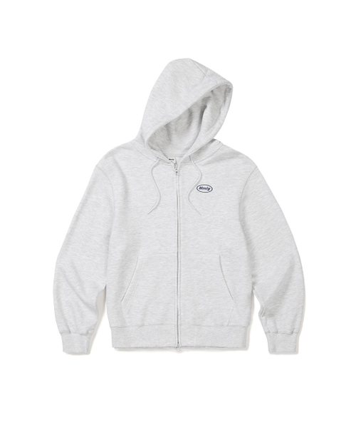 Mmlg SIMBOLPLAY Hood Zipup — худи на молнии (ash grey)