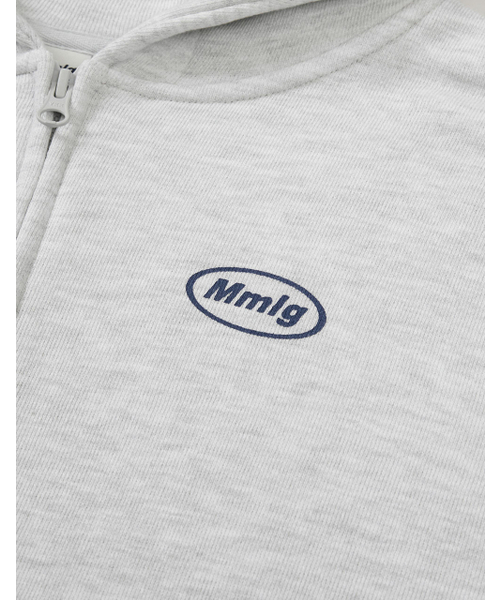 MMLG（エムエムエルジー）の「[Mmlg] SIMBOLPLAY HOOD ZIPUP (ASH GREY)（パーカー・レディース・その他・X-LARGE/LARGE/MEDIUM/SMALL）」の4枚目の写真