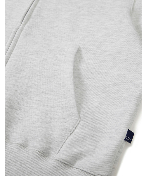 MMLG（エムエムエルジー）の「[Mmlg] SIMBOLPLAY HOOD ZIPUP (ASH GREY)（パーカー・レディース・その他・X-LARGE/LARGE/MEDIUM/SMALL）」の5枚目の写真